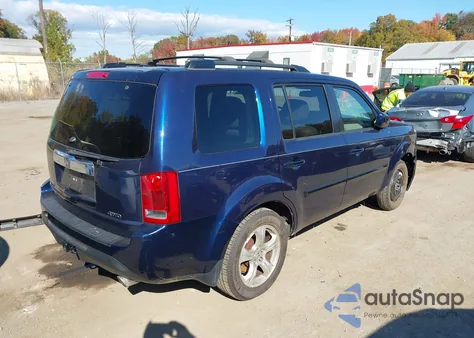 2013 Honda Pilot Ex-L z USA, uszkodzony, nr VIN 5FNYF4H67DB052590